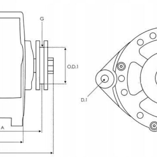Nowy Alternator VW PASSAT B3/B4 Variant (3A5, 35I) 1.6 TD